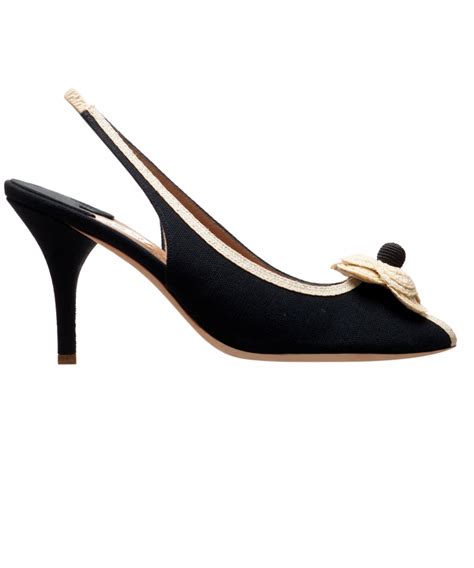 chanel camellia slingback|chanel slingback pumps.